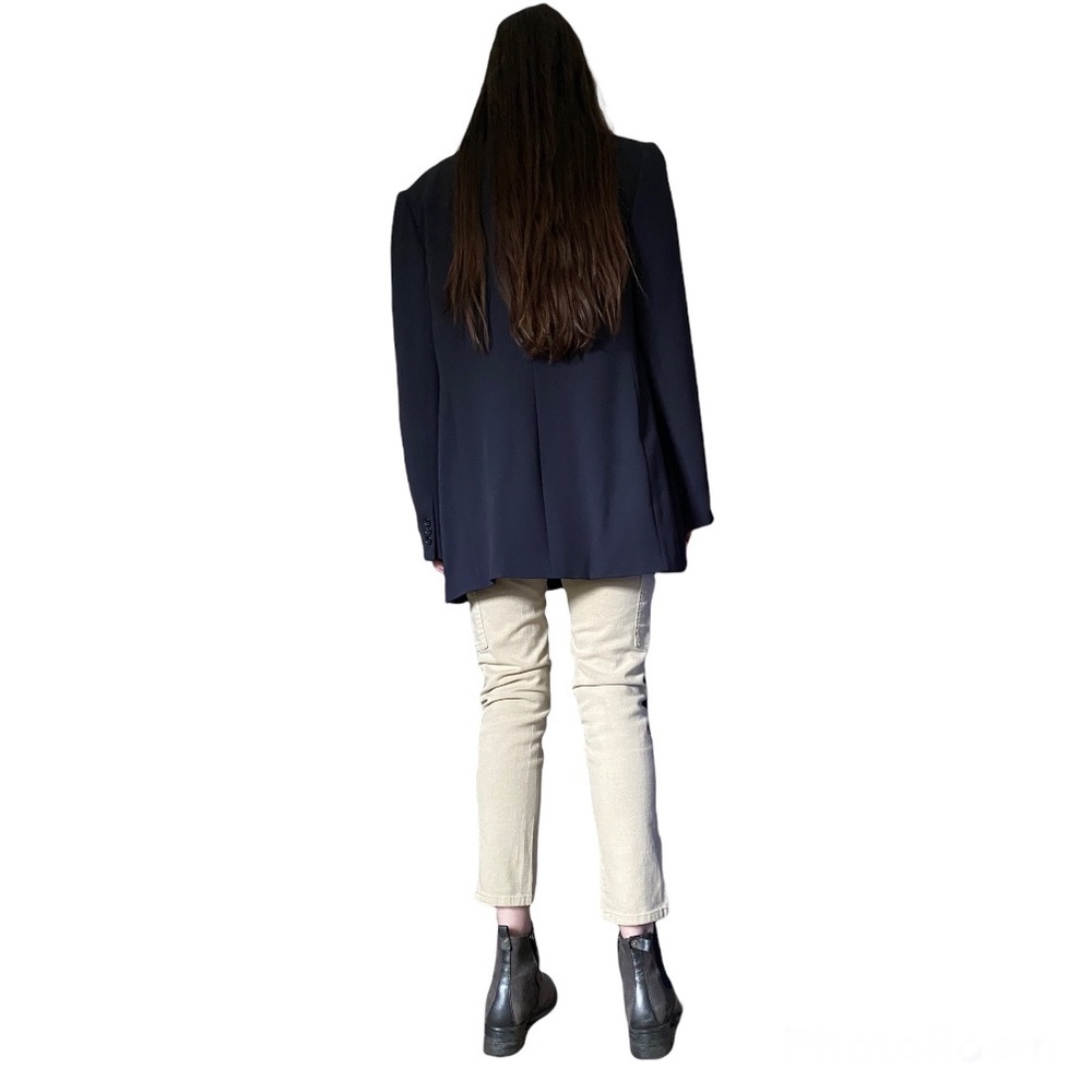 Linda allard Ellen Tracy blue 4 button blazer size 12 - Picture 13 of 13